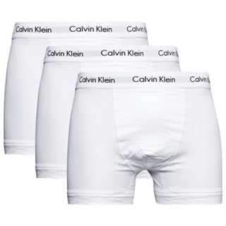 CALVIN KLEIN Lot de 3 Boxers Blanc/Noir Homme