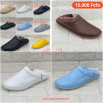 babouche blanche cuir homme dakar