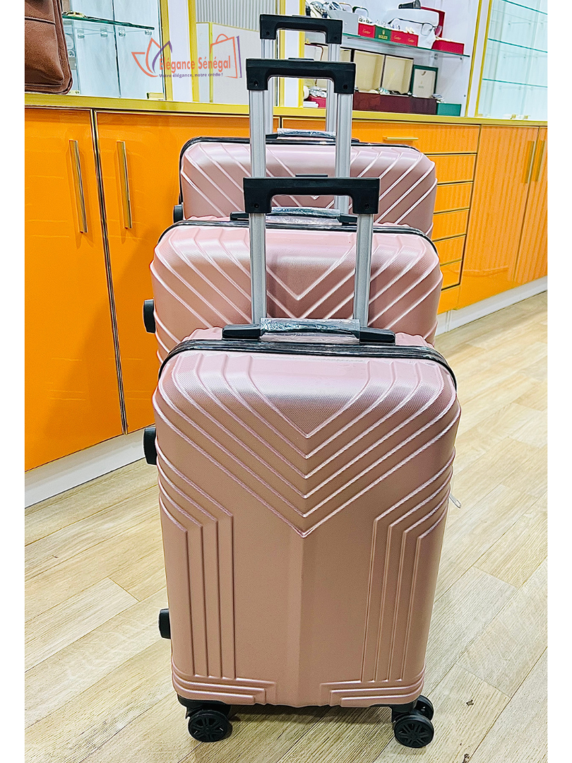 Valise 23 Kg Prix Lot De Valises De Voyage En ABS Empilable