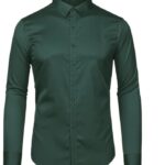 chemise vert homme