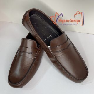 mocassin cuir pour homme dkar