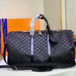 SAC DE VOYAGE louis-vuitton EN cuir-NOIR DAKAR